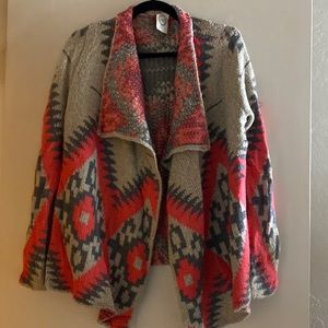 Eleven star cardigan style wrap